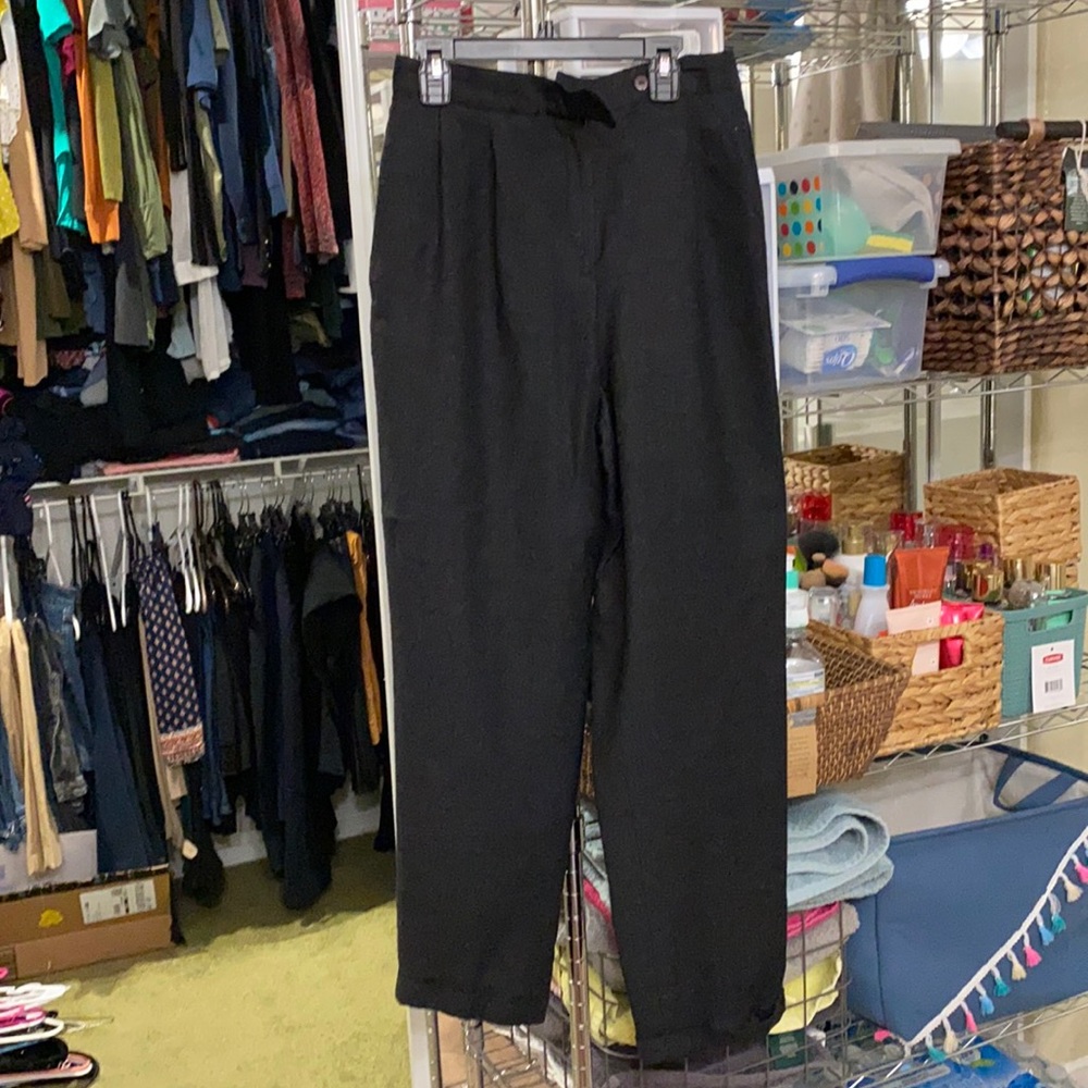 Vintage Wool High Waisted Pants